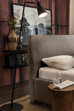 New Segmüller Werkstätten Polsterbett Dana Grau