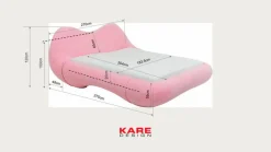 KARE X KARIM RASHID Polsterbett Fluid Dreams 180 x 200 cm