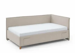 Clearance meise.möbel Polsterbett Fun 140 x 200 cm Beige