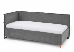 Hot meise.möbel Polsterbett Fun mit Lattenrost Grau