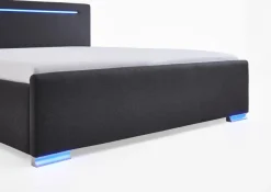 Clearance meise.möbel Polsterbett Las Vegas III 180 x 200 cm Anthracite