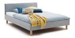 Outlet meise.möbel Polsterbett Lena 120 x 200 cm Eisblau