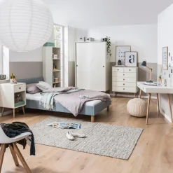 Outlet meise.möbel Polsterbett Lena 120 x 200 cm Eisblau