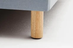 Best meise.möbel Polsterbett Lena 140 x 200 cm Eisblau