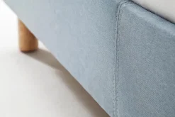 Best meise.möbel Polsterbett Lena 140 x 200 cm Eisblau