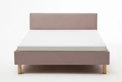 Online meise.möbel Polsterbett Lena 120 x 200 cm Altrosa