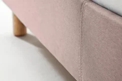 Online meise.möbel Polsterbett Lena 120 x 200 cm Altrosa