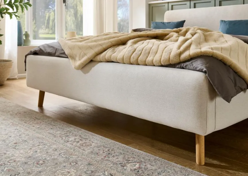Best meise.möbel Polsterbett Mattis 120 x 200 cm Ivory