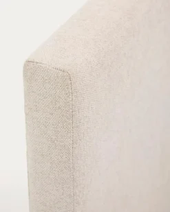 New Kave Home Polsterbett Nahiri 180 x 200 cm Beige