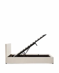 New Kave Home Polsterbett Nahiri 180 x 200 cm Beige