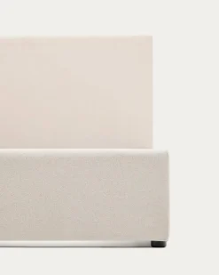 New Kave Home Polsterbett Nahiri 180 x 200 cm Beige