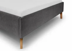 Online meise.möbel Polsterbett Paulo 180 x 200 cm Anthrazit