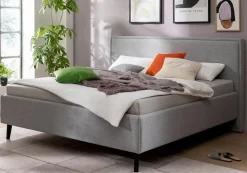 New CASEDO Polsterbett Pinto 180 x 200 cm Silber