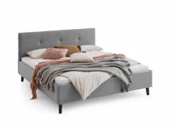 meise.möbel Polsterbett Tango 180 x 200 cm Grau