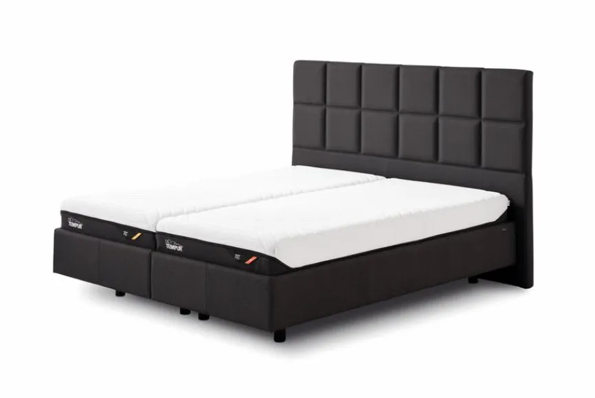 TEMPUR® Polsterbett Classic 180 x 200 cm Schwarz