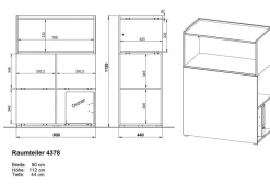 Germania Raumteiler Mailand