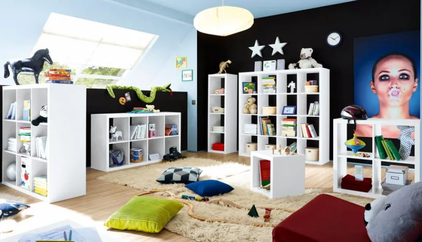 Online Raumteiler Style Weiß