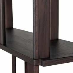 DAHEIM Regal Riss Dunkelbraun