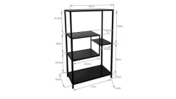 KARE DESIGN Regal Loft 85488 Schwarz