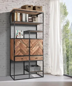 Sale WOLFMÖBEL Regal Parquet Akazie