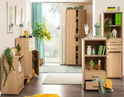 decodom Regal Point Plus Eiche Sägerau