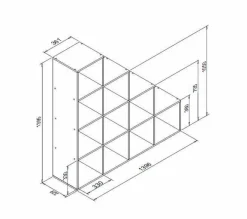 Best Regal Udine Weiß