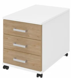 Clearance Röhr Rollcontainer Clip Eiche