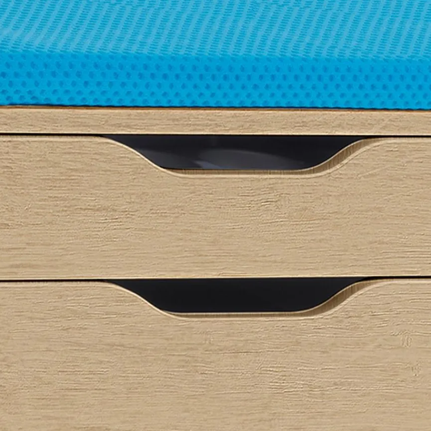 Hot Paidi Rollcontainer Eiche-Nebraska