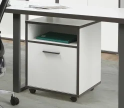 FORTE Rollcontainer 1-trg. Keflavik Weiß