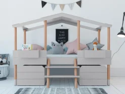 New Rollschubkästen Piloti 2er-Set Grau