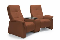 Clearance Exxpo by Gala Rundsofa mit Zwischentisch Tivoli Cognac