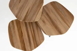 Best Zuiver 3-Satz-Beistelltisch Cuties Teak