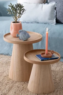 Discount DAHEIM 2-Satz-Beistelltisch Trondheim Eiche