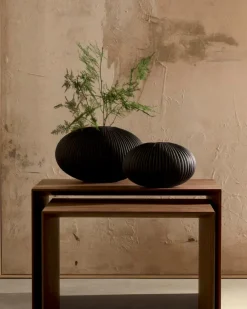 Best Kave Home 3-Satztisch Litto Nussbaum