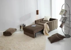 Outlet INNOVATION LIVING Schlafsessel Neah Slim Cedar Brown