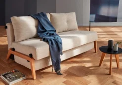 Sale INNOVATION LIVING Schlafsofa Cubed Eiche Sand Grey