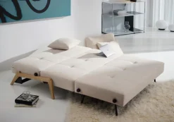 Sale INNOVATION LIVING Schlafsofa Cubed Eiche Sand Grey