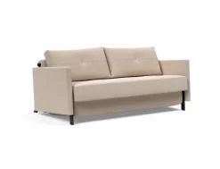 INNOVATION LIVING Schlafsofa Cubed mit Armlehnen Sand Grey