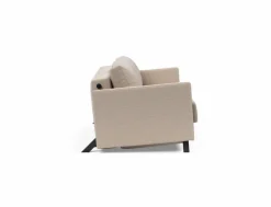 INNOVATION LIVING Schlafsofa Cubed mit Armlehnen Sand Grey
