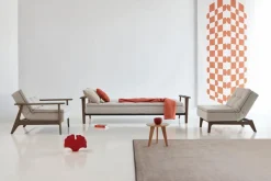 INNOVATION LIVING Schlafsofa Dublexo Frej Raucheiche Natural