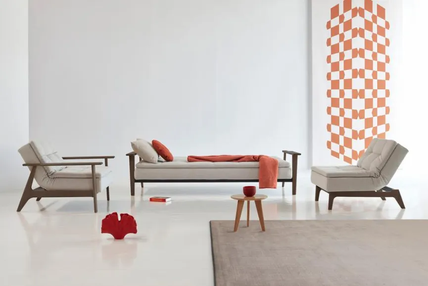 INNOVATION LIVING Schlafsofa Dublexo Frej Raucheiche Natural