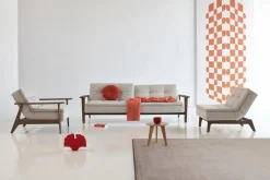 INNOVATION LIVING Schlafsofa Dublexo Frej Raucheiche Natural