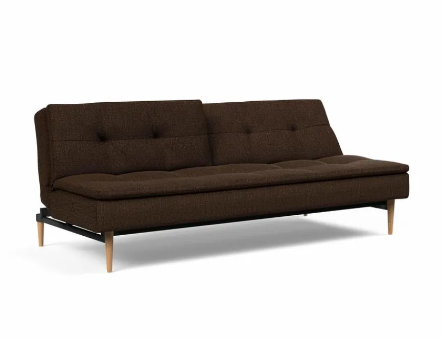INNOVATION LIVING Schlafsofa Dublexo Styletto hell Chocco