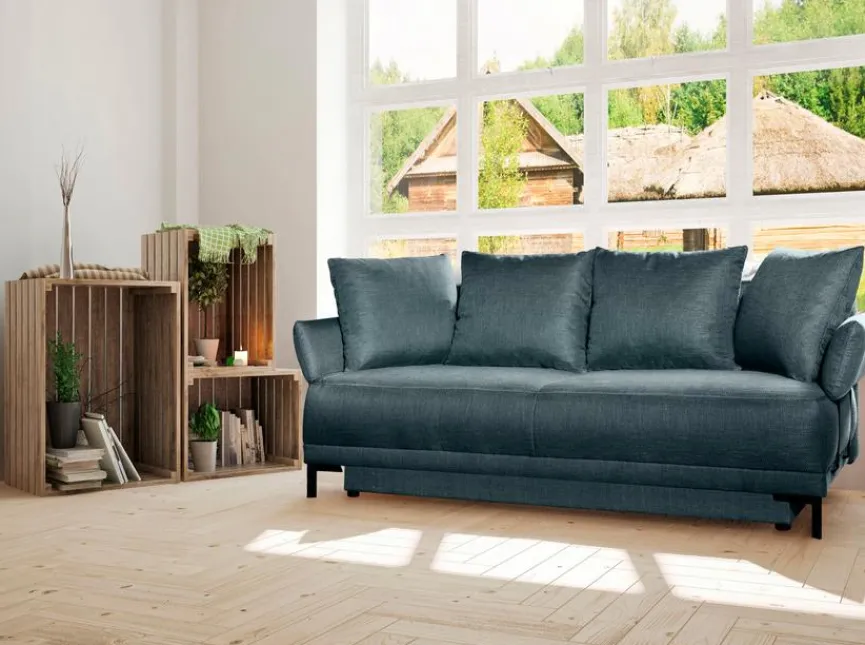 Clearance Schlafsofa Fergie Blau