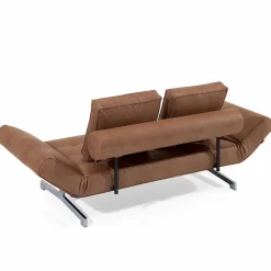 Online INNOVATION LIVING Schlafsofa Ghia Chrom Brown