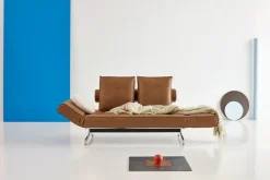 Online INNOVATION LIVING Schlafsofa Ghia Chrom Brown