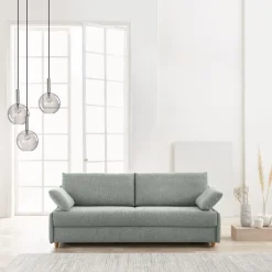 Outlet bali Schlafsofa Grande Graublau