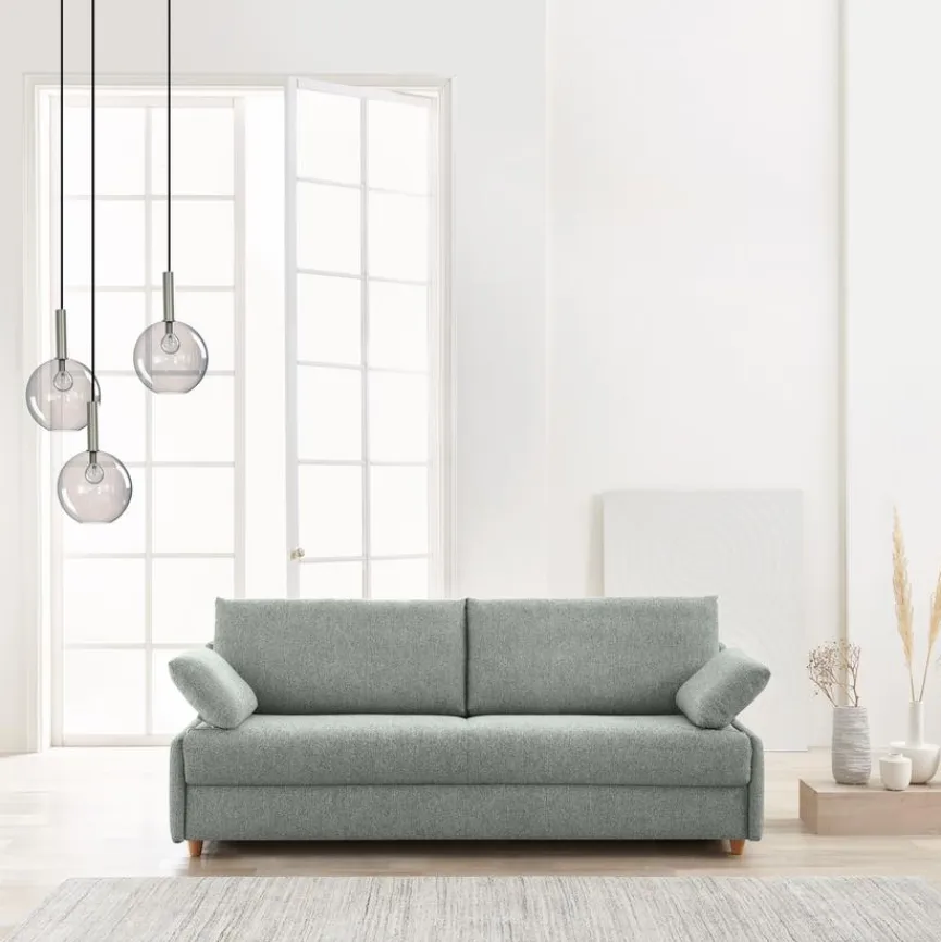 Outlet bali Schlafsofa Grande Graublau