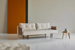 INNOVATION LIVING Schlafsofa mit Armlehnen Recast Plus dunkel
