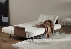 INNOVATION LIVING Schlafsofa mit Armlehnen Recast Plus dunkel